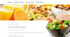 Desktop Screenshot of lounasjussla.fi